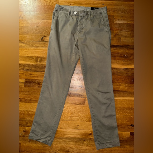 Kiton Napoli cotton tan pants size 32